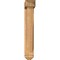 Ekena Millwork Traditional Arts and Crafts Smooth Bracket w/ Offset Brace, Western Red Cedar, 5 1/2"W x 22"D x 34"H BKT0604X22X34TRA03SWR - alternate 2